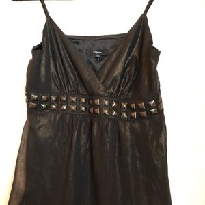 Metallic Studded Express Top